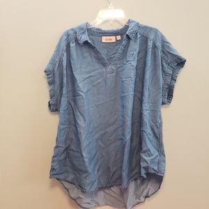 EVRI Chambray Shirt Size 2XL